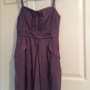 Bcbg chambray sundress