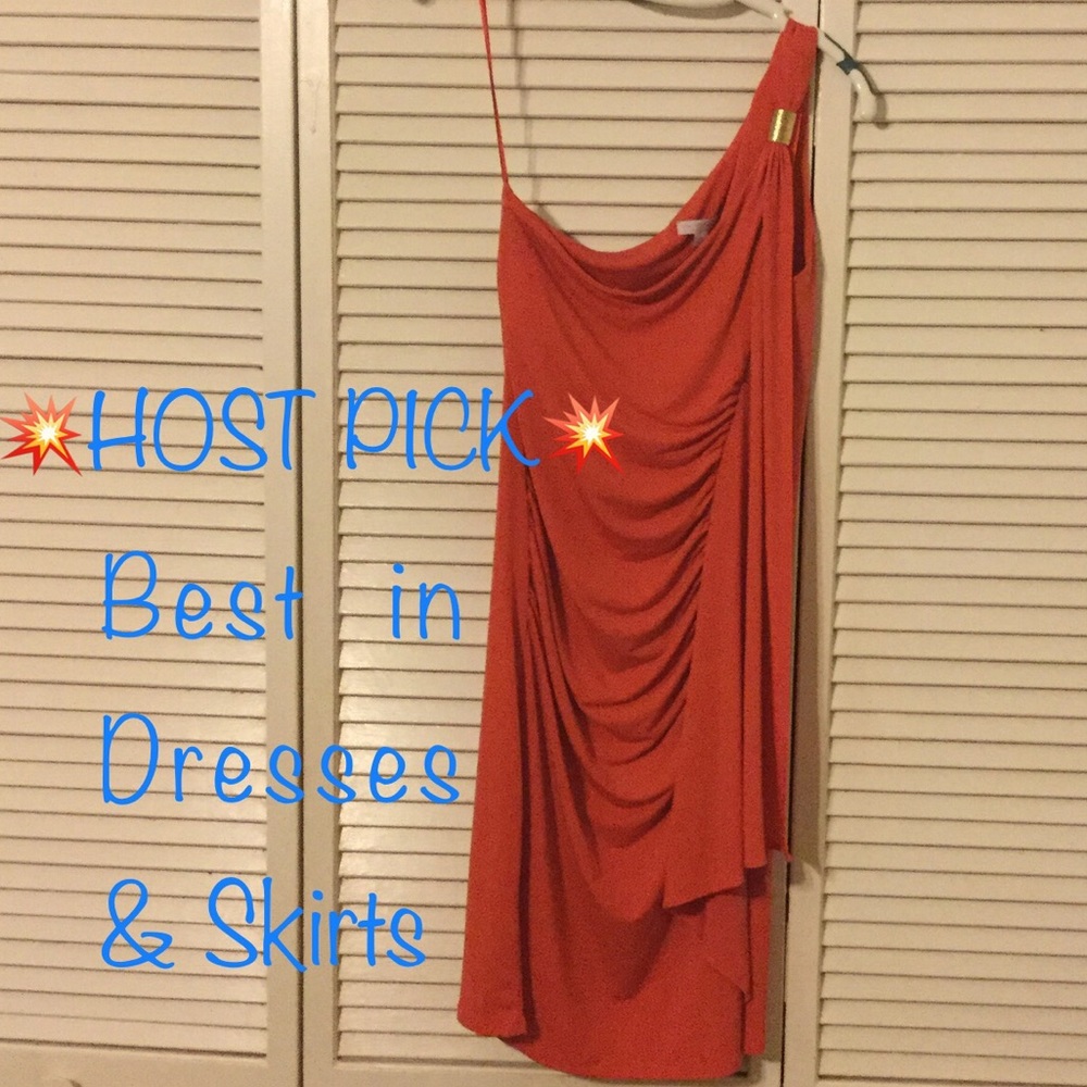 NEW YORK & CO asymmetrical dress