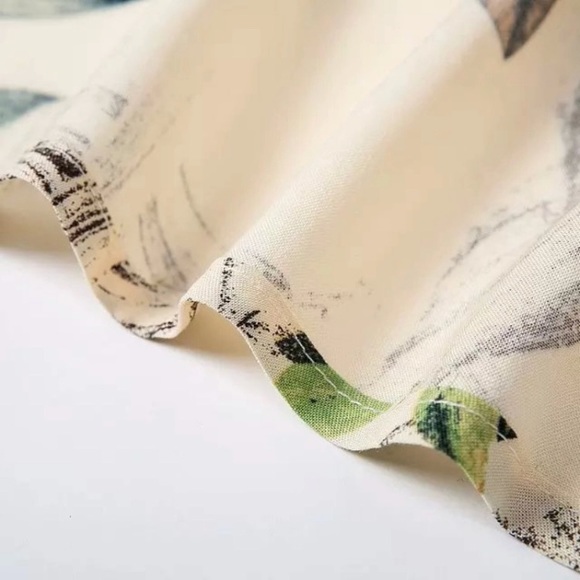 Boho Halterneck Tropical Floral Print Maxi Dress - Picture 5 of 6