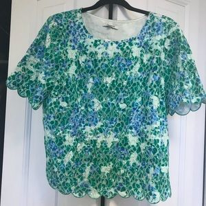 NWT Two piece top and shorts crochet set, Madewell