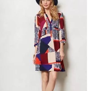 Maeve Crepe Shift Dress