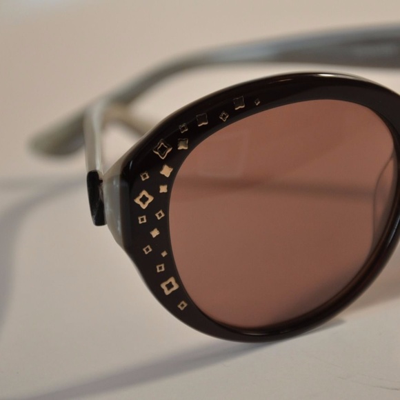 NEW DAVID YURMAN BROWN HORN WOMEN\'S SUNGLASSES