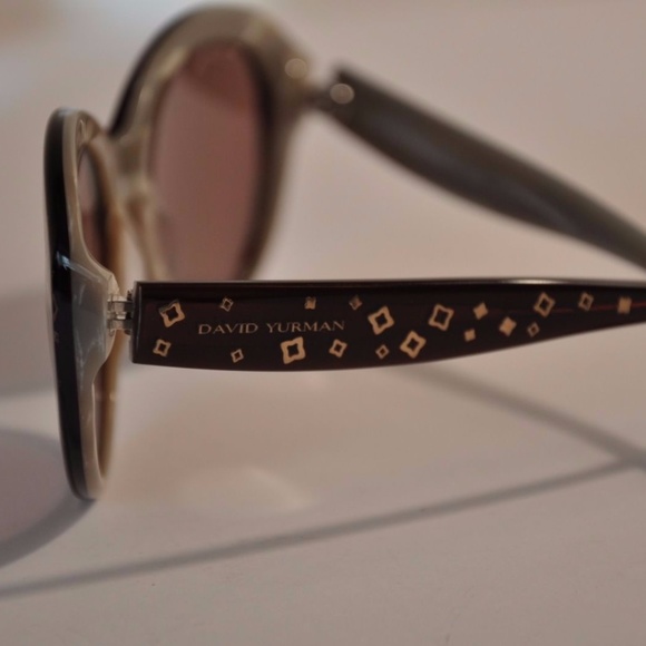 NEW DAVID YURMAN BROWN HORN WOMEN\'S SUNGLASSES main image 5