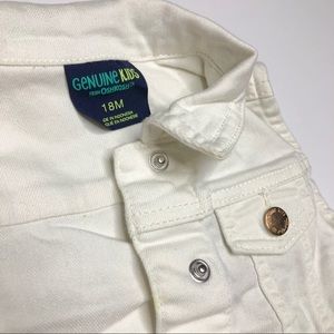 Genuine Kids Jackets & Coats - 4 FOR 20 - Genuine Kids White Denim Vest Genuine Kids Jackets & Coats - 4 FOR 20 - Genuine Kids White Denim Vest