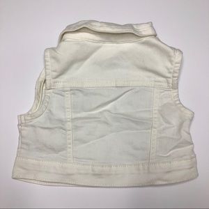 Genuine Kids Jackets & Coats - 4 FOR 20 - Genuine Kids White Denim Vest Genuine Kids Jackets & Coats - 4 FOR 20 - Genuine Kids White Denim Vest