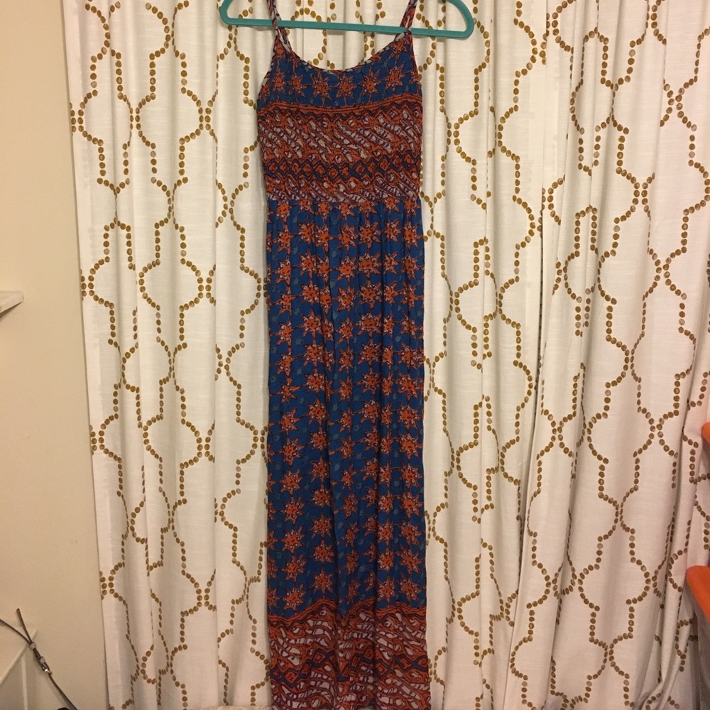 Colorful maxi dress!