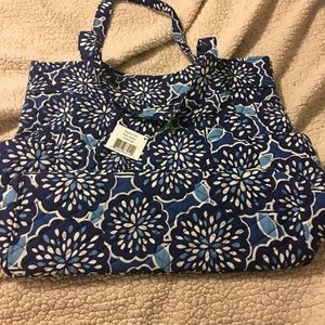 Vera Bradley Large Pleated Tote
