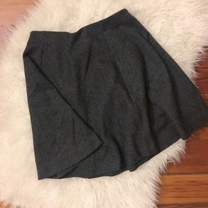 Uniqlo Grey Plaid Skirt