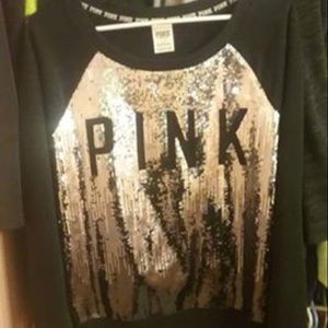 lg Rare HTF Vs bling sweatshirt