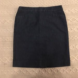 Jean skirt from Express