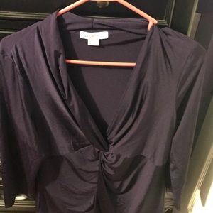 3/4” sleeve dress shirt. Liz Claiborne