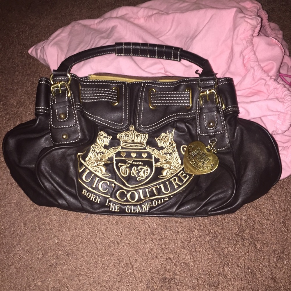 EUC Leather Juicy Couture Purse