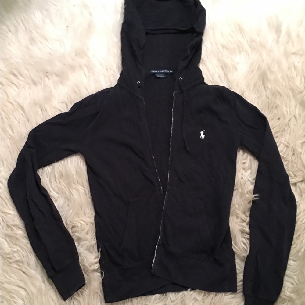 Navy Ralph Lauren full zip jacket