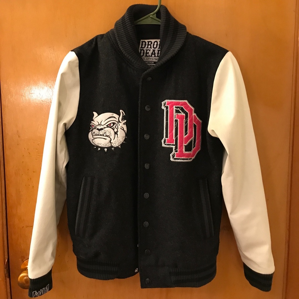 Drop Dead Varsity Jacket