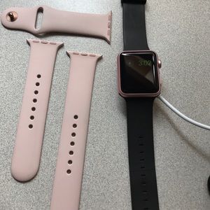 Iwatch series 1 38 mm rose gold