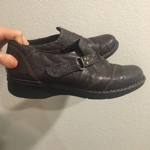 Women's Clarks Collection leather shoes