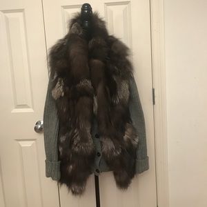 Beautiful fur jacket