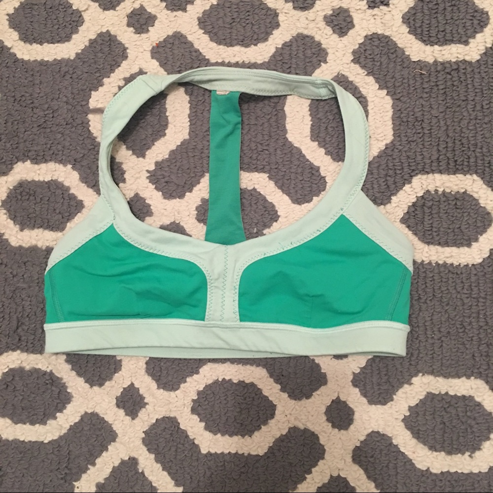 Lululemon Green Sports Bra