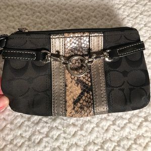 Coach wristlet