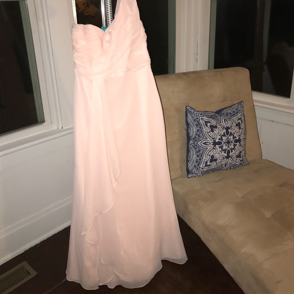 Light pink formal dress
