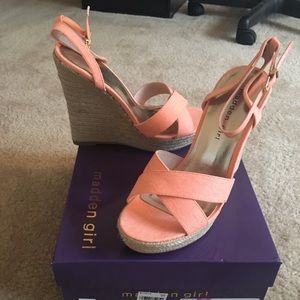 NWB Madden Girl Wedges