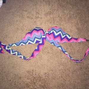 Pink neon bathingsuit top