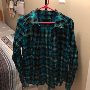 Hurley flannel shirt