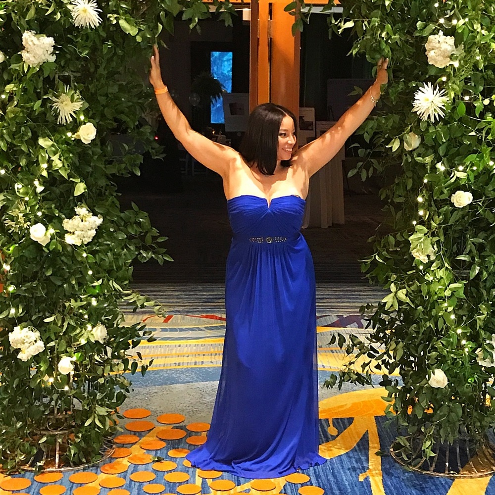 Royal blue formal