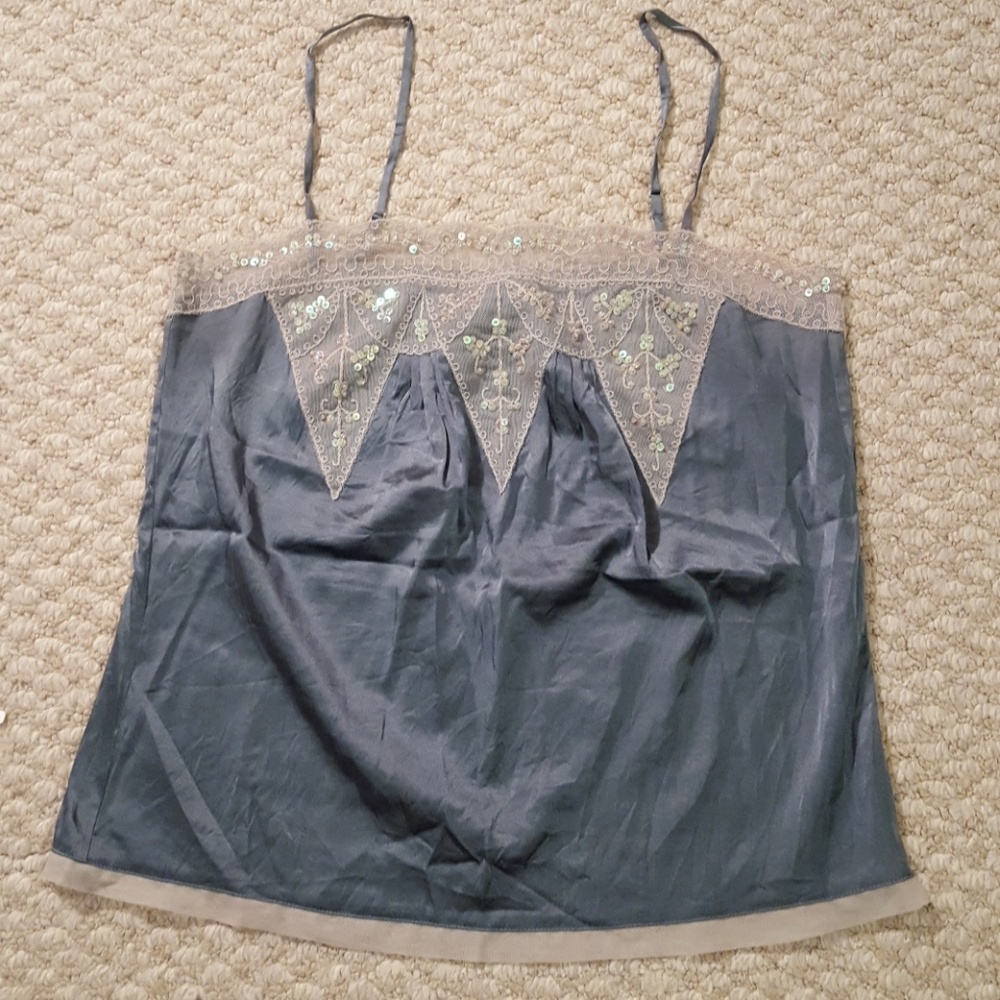 VS/Moda beaded and sequined camisole