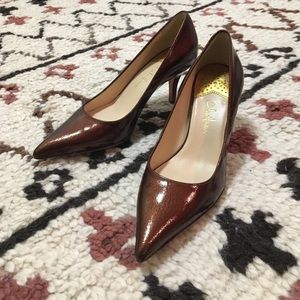 Cole Haan Bronze Pointed Toe Pumps 6B Nike Air