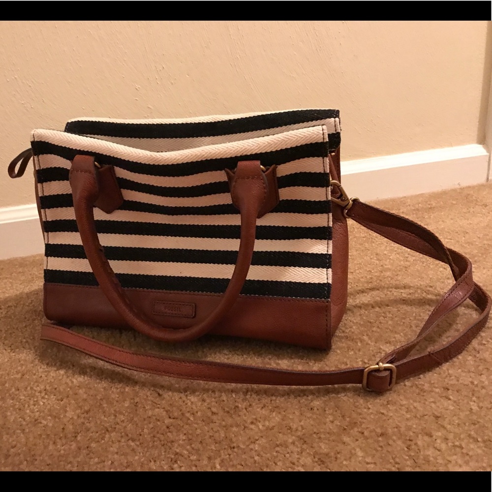 fossil satchel bag