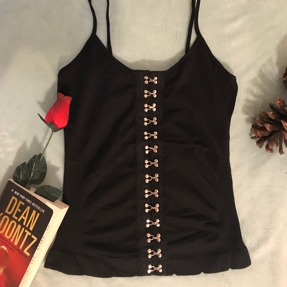 NWOT BODY CENTRAL Corset Style Tank Top