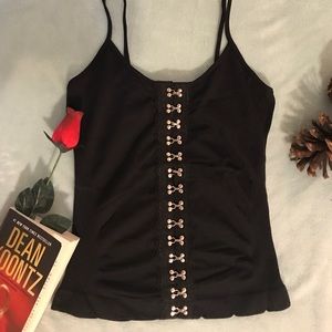 NWOT BODY CENTRAL Corset Style Tank Top