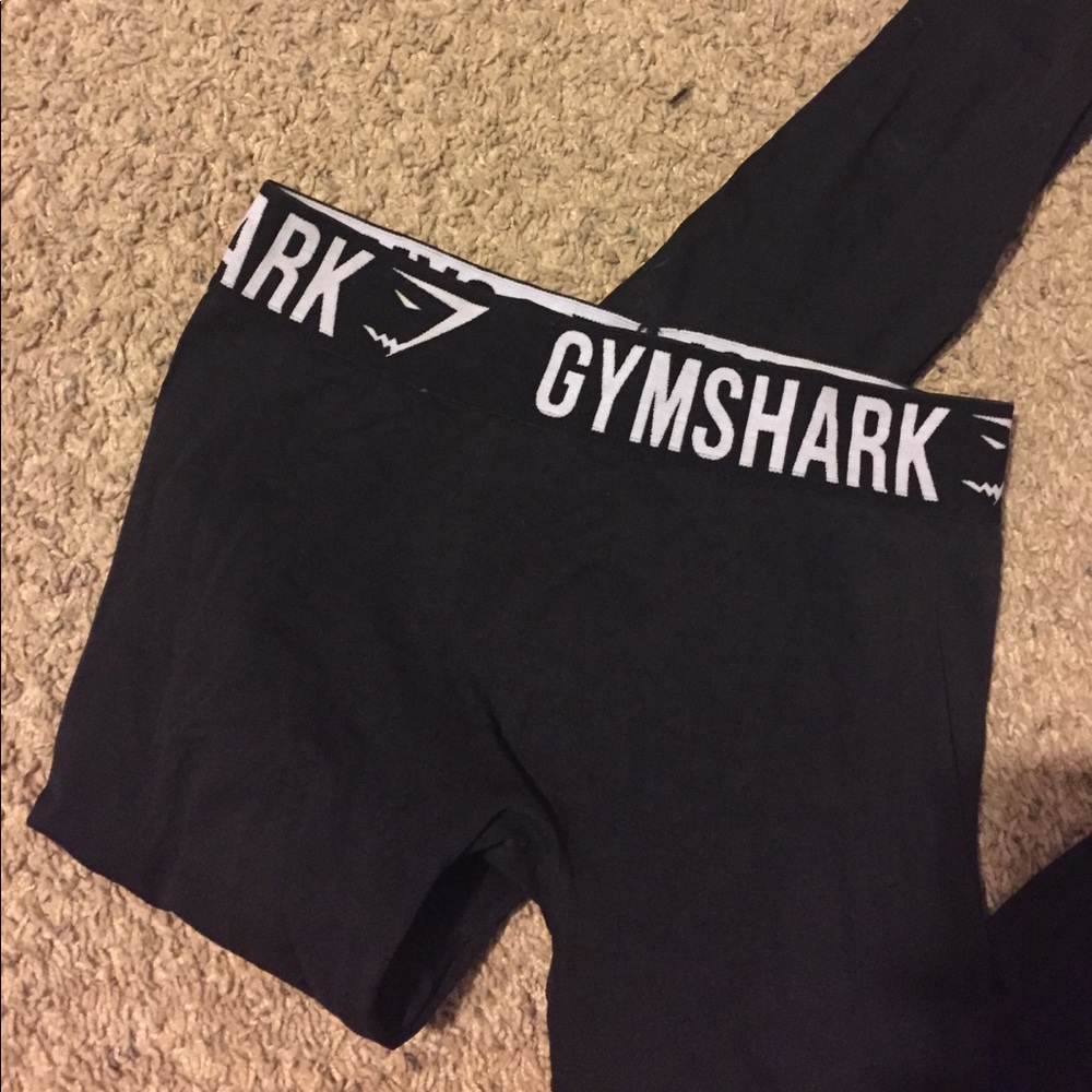 Gymshark Fit Legging Black and White - small