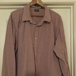 Men’s long sleeve button up
