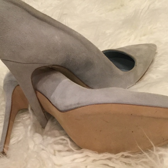 Dee Keller Shoes - Dee Keller size 10 gray suede pumps