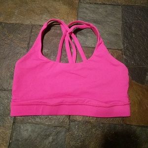 Lululemon Energy Sports Bra Pink