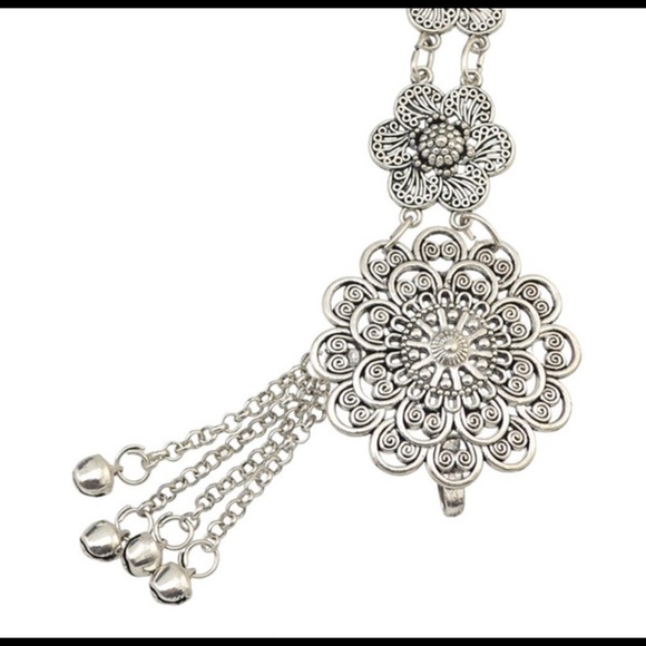 Boho linked mandala belt - Picture 3 of 8