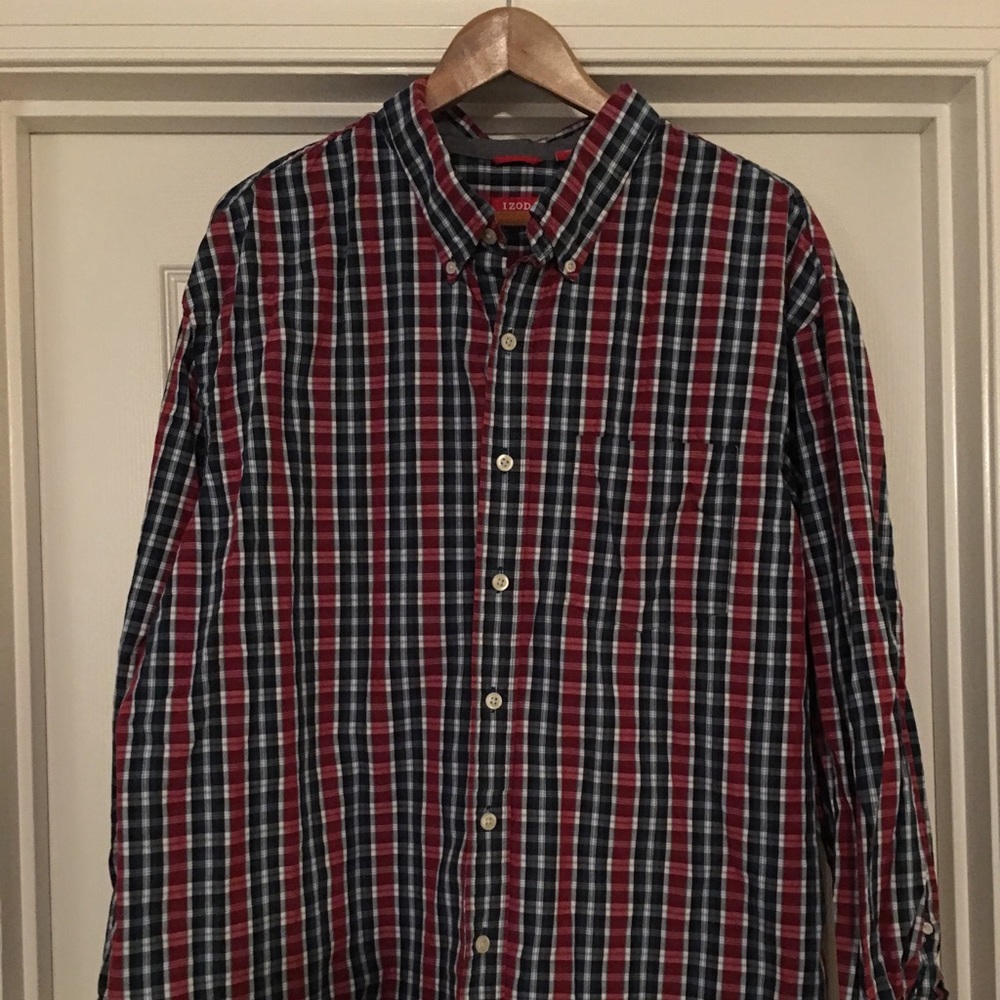 Men’s izod long sleeve button up