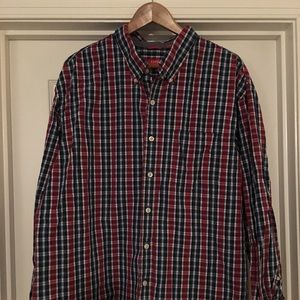 Men’s izod long sleeve button up
