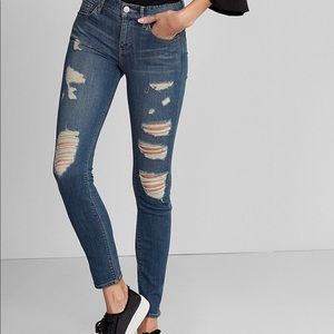 Still In Store Express Destroyed Skinny Jean