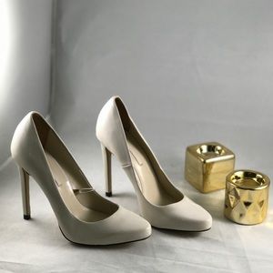 Zara cream heels