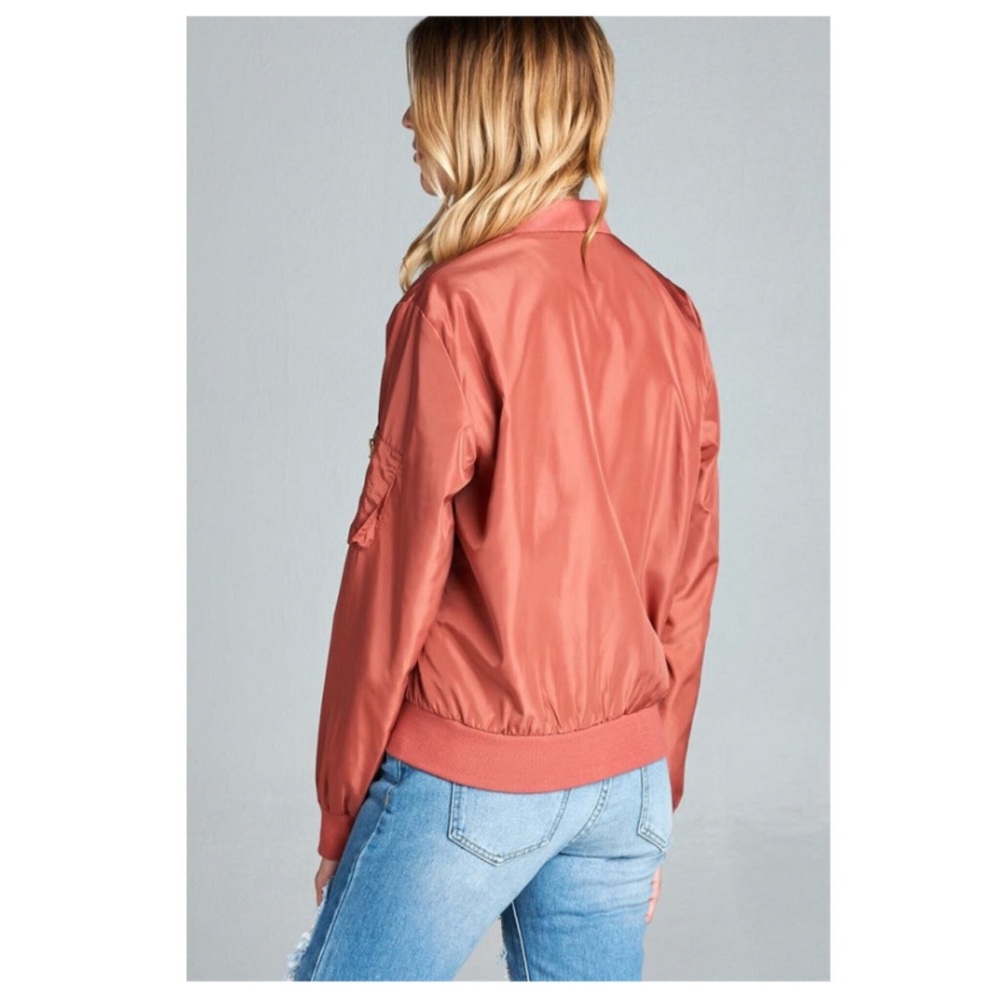 plus Size bomber jacket - Picture 3 of 7