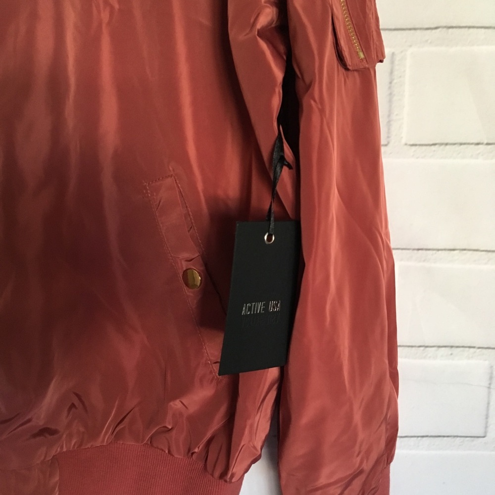 plus Size bomber jacket - Picture 5 of 7