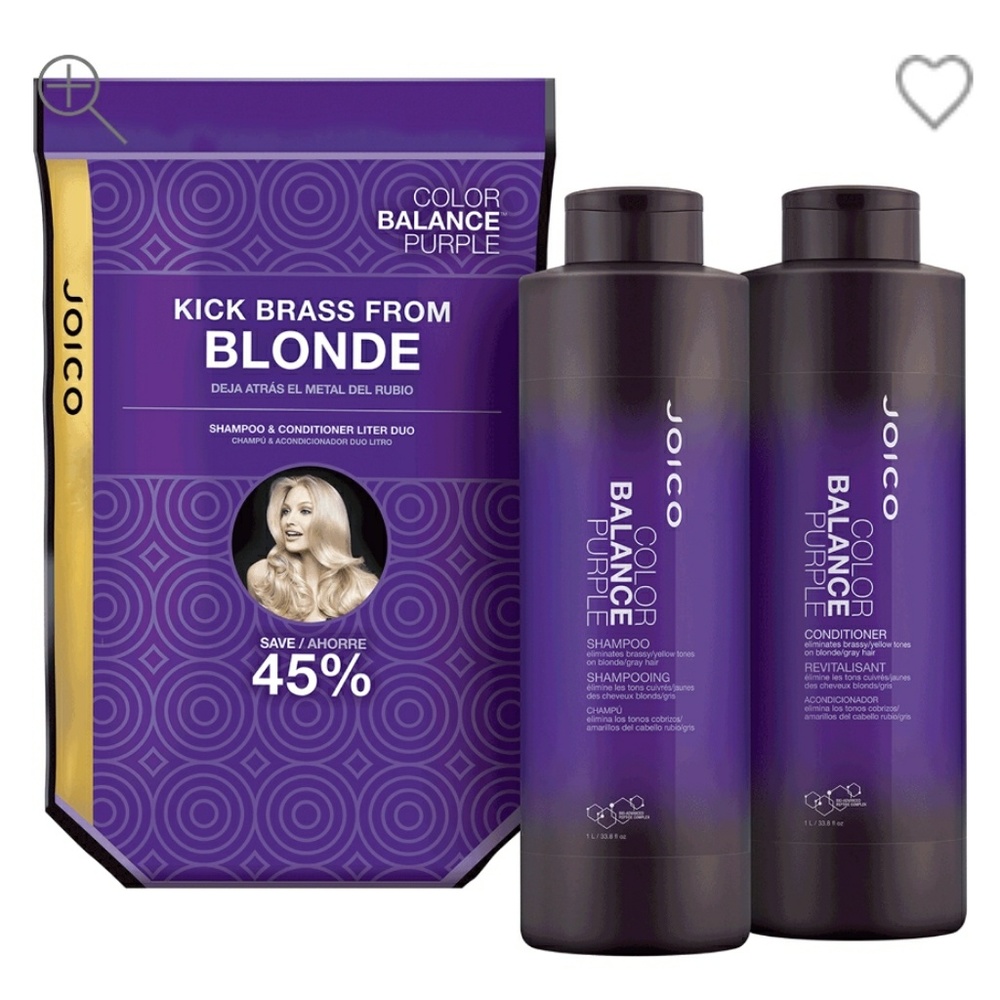 Joico Color Balance Purple Liter Shampoo Duo