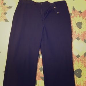 Dockets black dress pants for men
