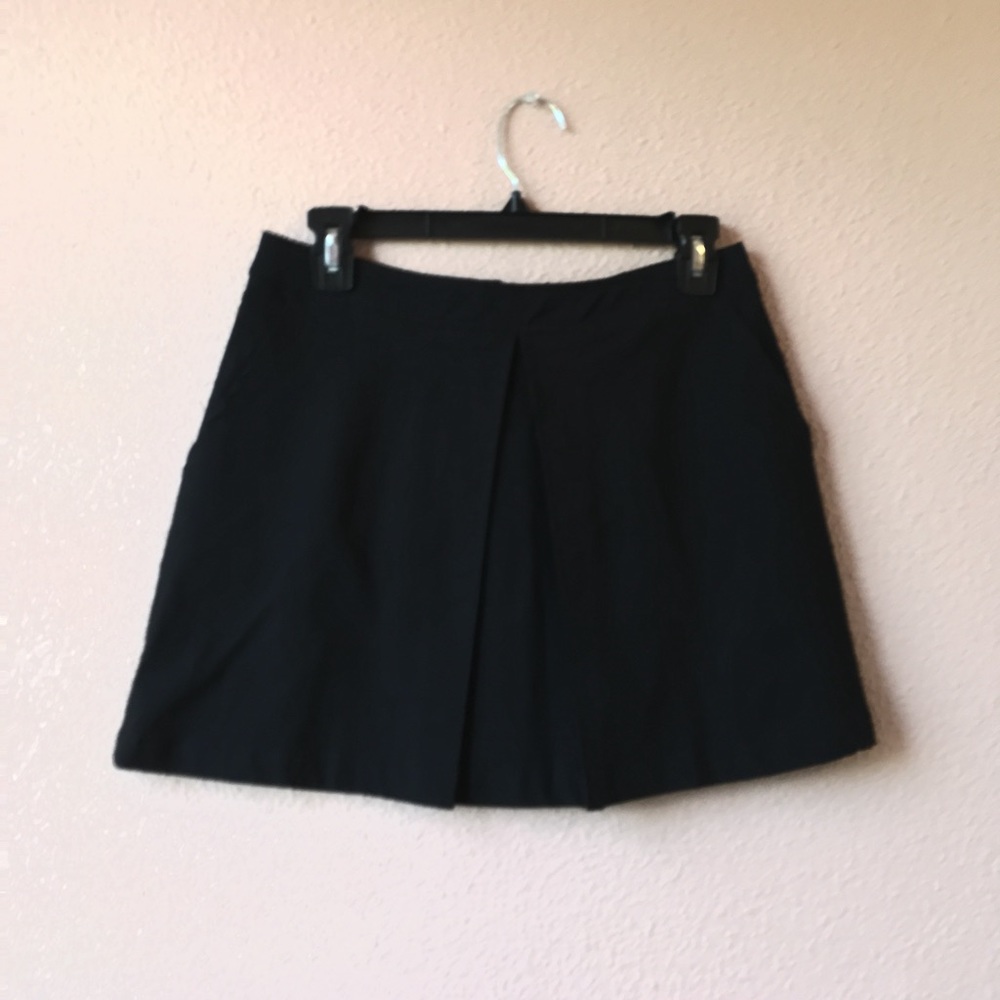Cope pleat mini skirt