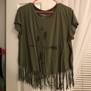 American Eagle Crop Top