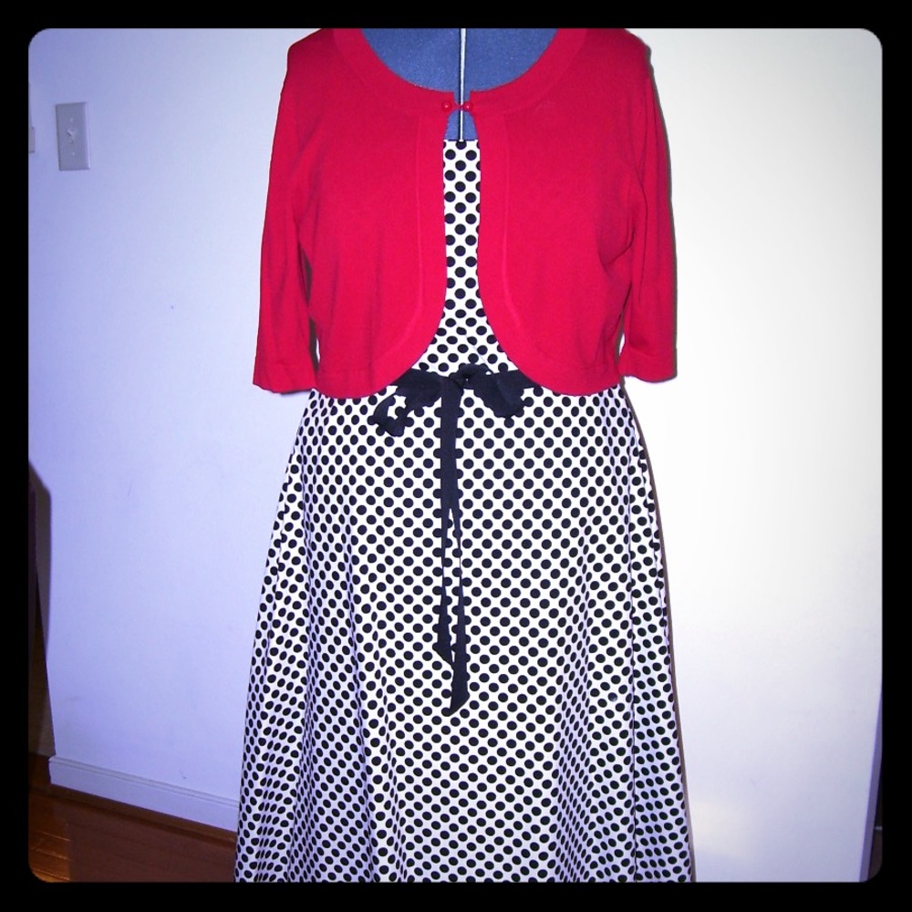 Jessica Howard Dress /  Bolero Jacket