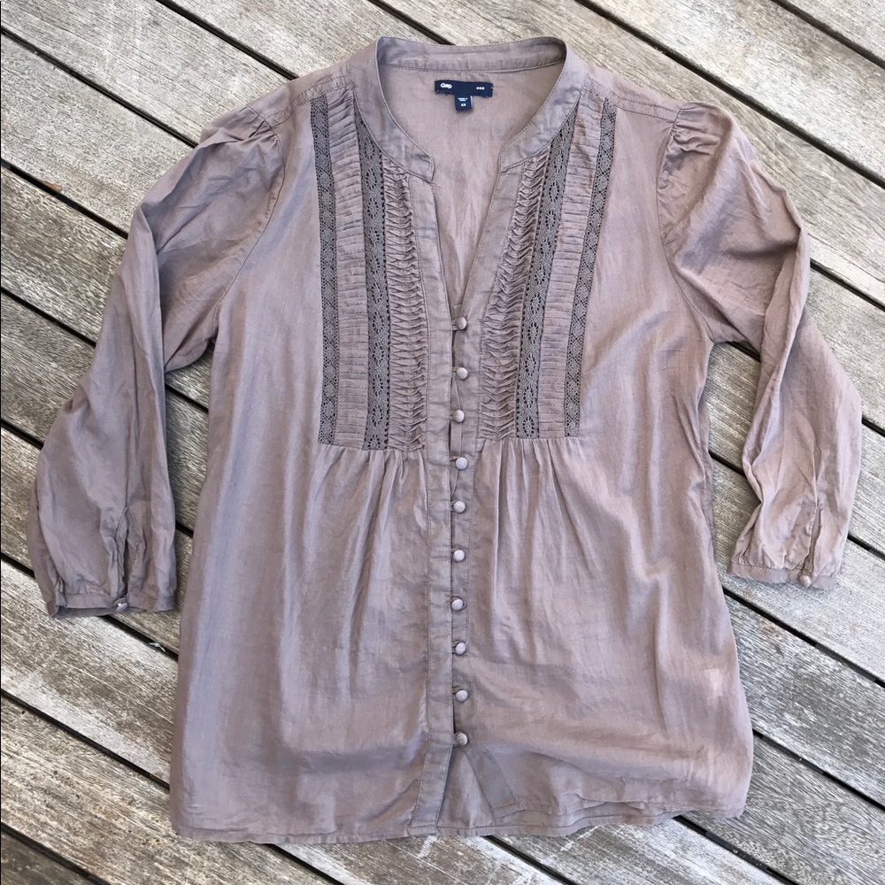 Darktan-brownish Tunic - GAP - XS